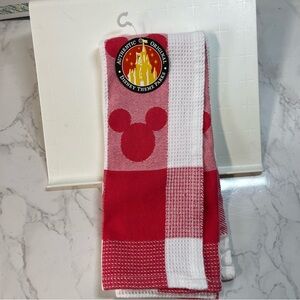 Disney Red and White Kitchen Towel Set